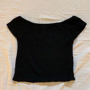 Brandy Melville Off the Shoulder Crop Top